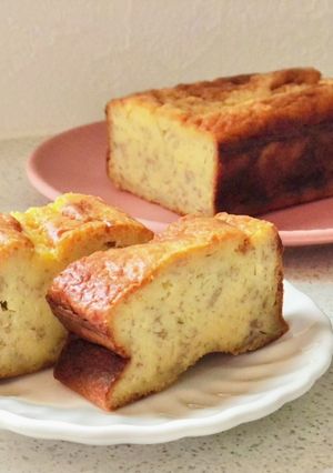 ホワイトチョコとバナナのケーキ-レシピのメイン写真
