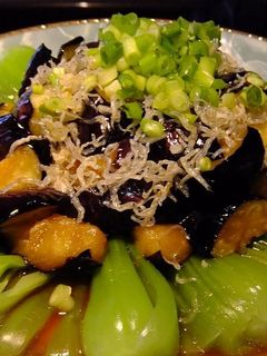 揚げ茄子と青梗菜の中華風サラダ-レシピのメイン写真