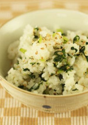 チキナー（からし菜）入り混ぜご飯-レシピのメイン写真