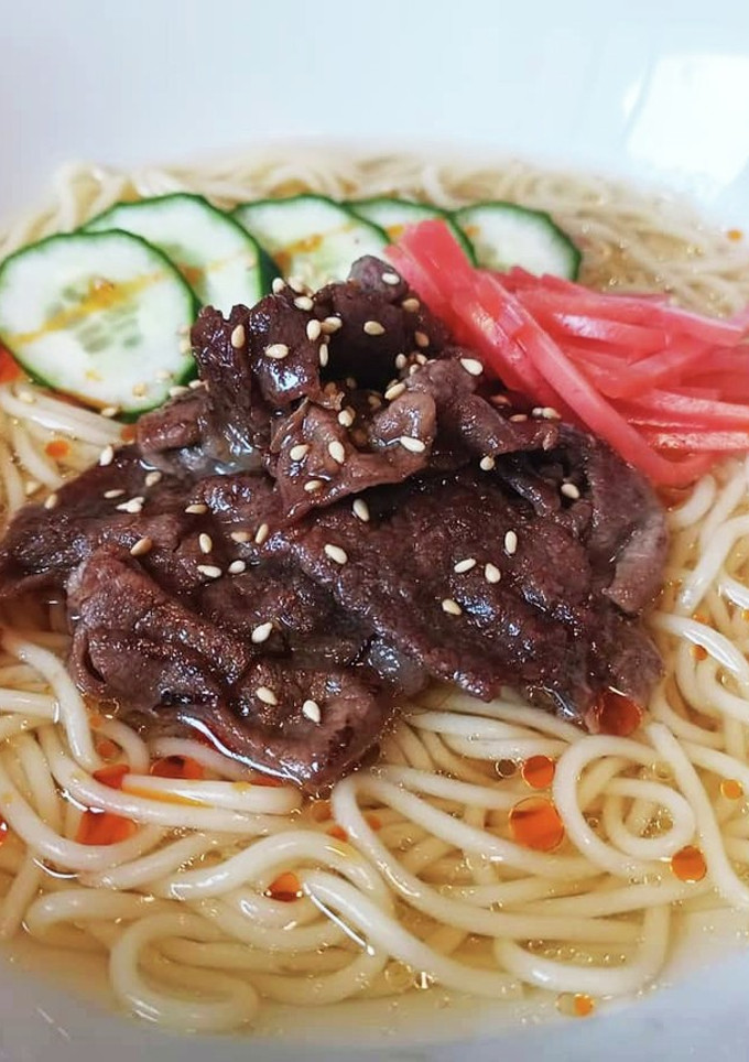 超簡単！焼き肉冷やし中華風！在宅めし！-レシピのメイン写真