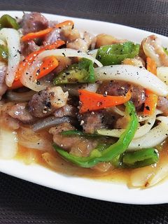 豚と玉ねぎの甘酢炒め-レシピのメイン写真