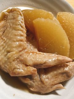 手羽先と大根のやさしい煮物-レシピのメイン写真