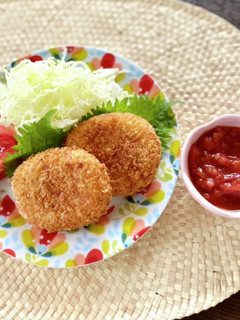 ポテトクリームコロッケ-レシピのメイン写真