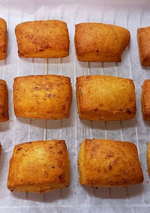 【離乳食】野菜ジュースのしっとりスコーン-レシピのメイン写真