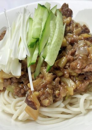 大麦ジャージャー麺【ＪＡ福井県】-レシピのメイン写真