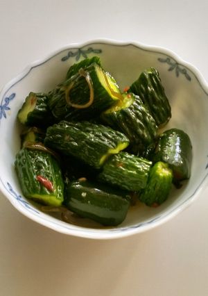 きゅうりの塩昆布豆板醤漬け-レシピのメイン写真