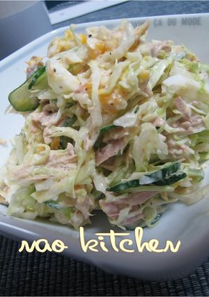ぱくぱく~♡キャベツナサラダ-レシピのメイン写真