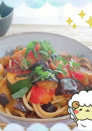 マクロビ☆絶品なすのトマト煮込み-レシピのメイン写真