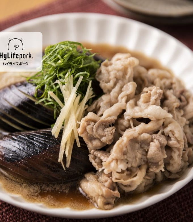 油控えめでヘルシー♪なすと豚肉の煮浸し-レシピのメイン写真