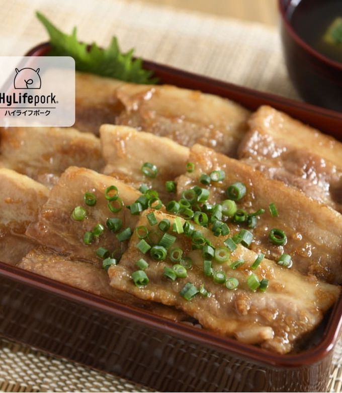 簡単栄養ランチ☆蒲焼き豚丼-レシピのメイン写真