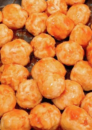 鶏胸肉でミートボール！お弁当に！-レシピのメイン写真