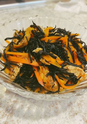 優しい味のひじきの煮物♡-レシピのメイン写真