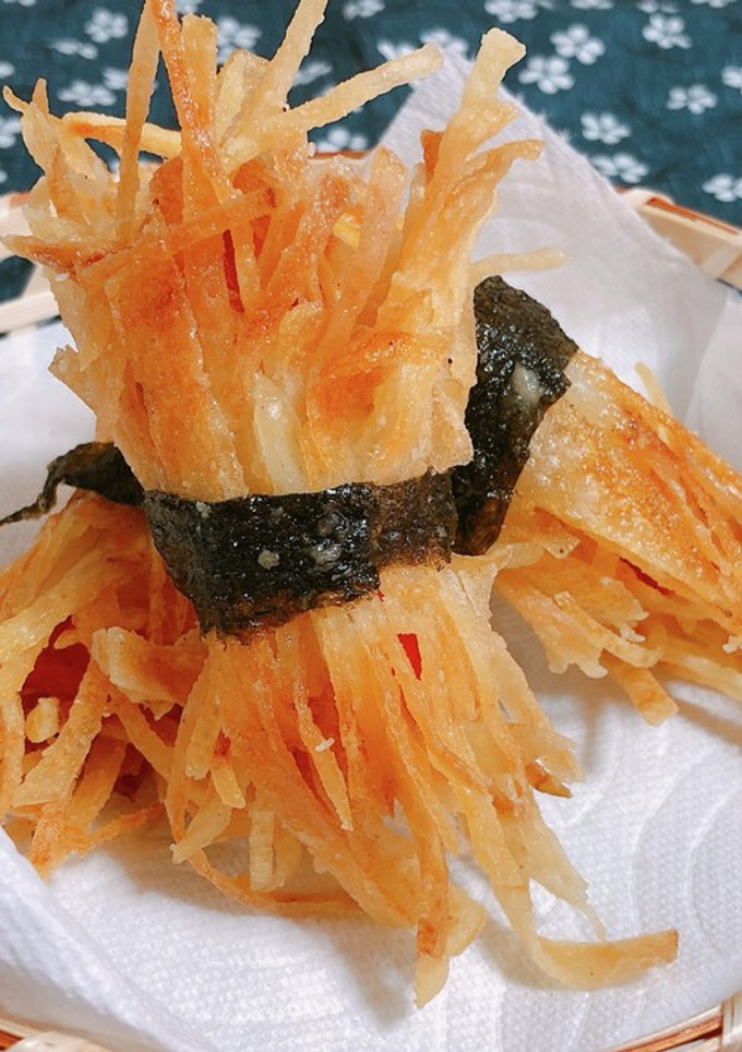 じゃがいも衣のみの揚げ-レシピのメイン写真