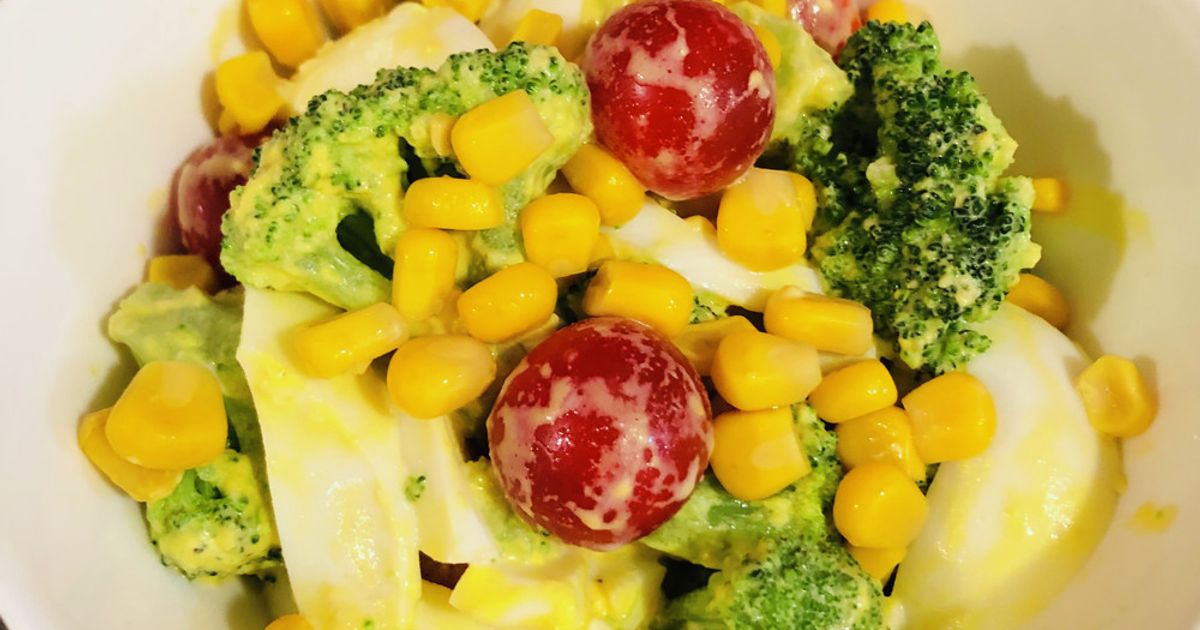 ブロッコリーとトマトのサラダ by die_Handwerkerin 【クックパッド