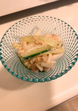大根ときゅうりのツナレモンサラダ-レシピのメイン写真