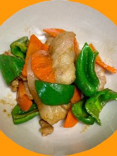 焼肉のたれで、豚ピーマン!-レシピのメイン写真