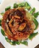 冷蔵庫にあるもので作る茄子のパスタ