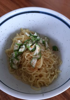 新鶏出汁まぜそば。オクラトッピング。-レシピのメイン写真