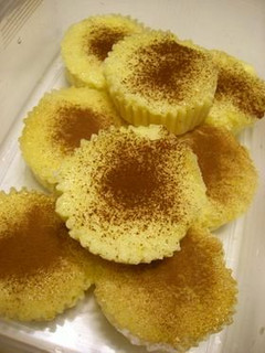 レンジで☆3分フワフワ蒸しケーキ(パン)-レシピのメイン写真