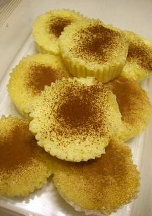 レンジで☆３分フワフワ蒸しケーキ（パン）-レシピのメイン写真