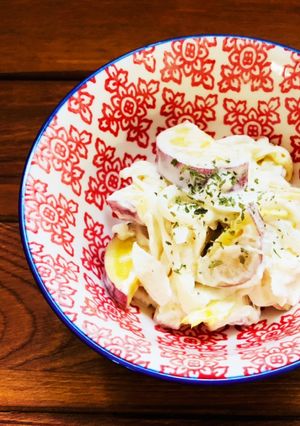 薩摩芋と玉ねぎのマヨネーズサラダ-レシピのメイン写真