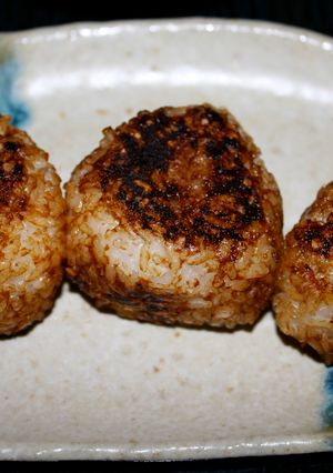 おかかご飯の味噌焼きおにぎり-レシピのメイン写真