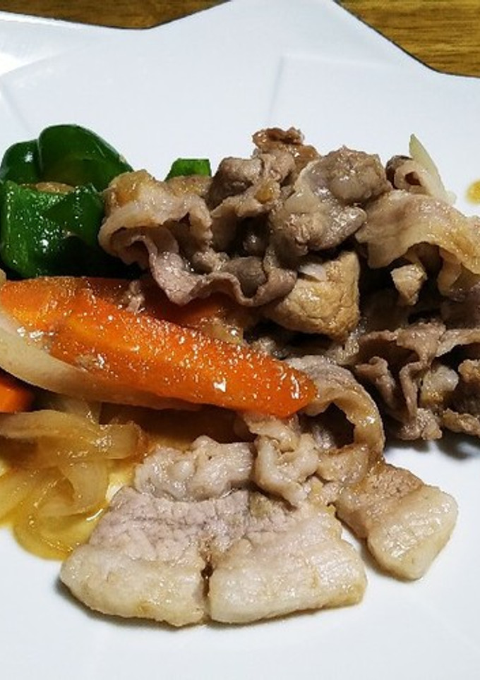 栄養バランスのとれた豚のしょうが焼き-レシピのメイン写真