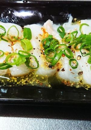 銀がれいの和風カルパッチョ風-レシピのメイン写真