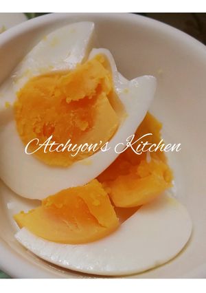 簡単!中華風味の塩味玉子-レシピのメイン写真