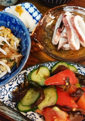 夏野菜塩昆布和え-レシピのメイン写真