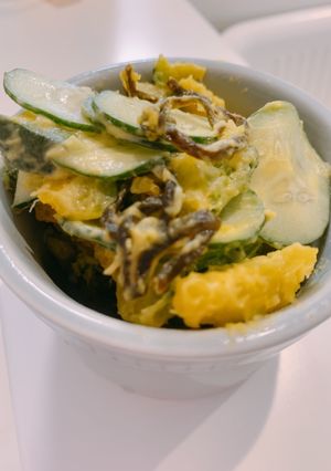 かぼちゃときゅうり塩昆布のサラダ-レシピのメイン写真