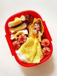 幼稚園のプリンセス弁当ベル編♡-レシピのメイン写真