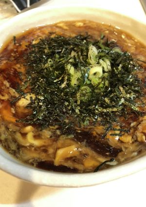 夜食の簡単卵とじうどん-レシピのメイン写真