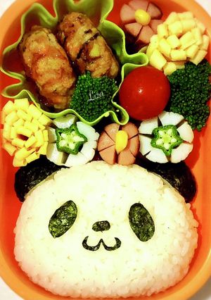 簡単キャラ弁☆パンダ-レシピのメイン写真