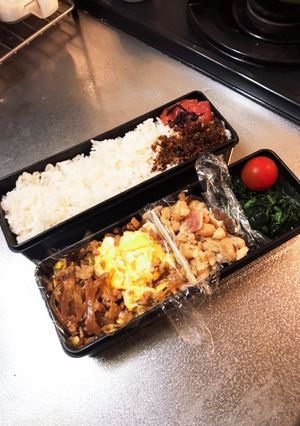 残り物でお弁当-レシピのメイン写真