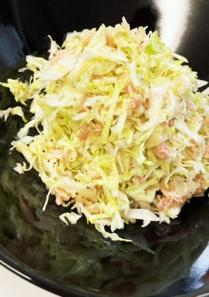 キャベツとツナの簡単♫さっぱりサラダ-レシピのメイン写真