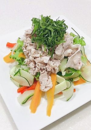 冷しゃぶサラダ-レシピのメイン写真