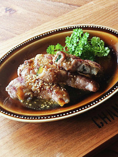 かぼちゃの肉巻き★バターカレーソース-レシピのメイン写真