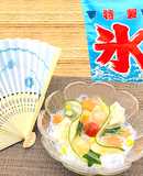☆白だし九龍球入り☆冷製春雨スープ☆
