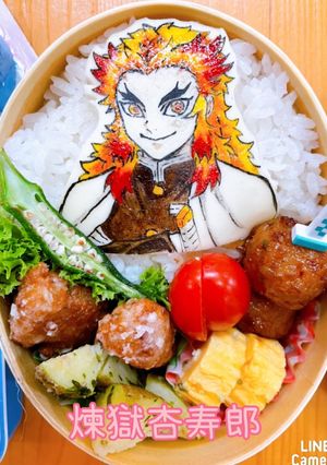 鬼滅の刃　煉獄杏寿郎　キャラ　オブアート-レシピのメイン写真