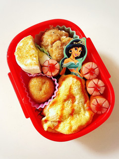 幼稚園のプリンセス弁当ジャスミン編♡-レシピのメイン写真