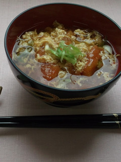トマトのかきたま汁-レシピのメイン写真