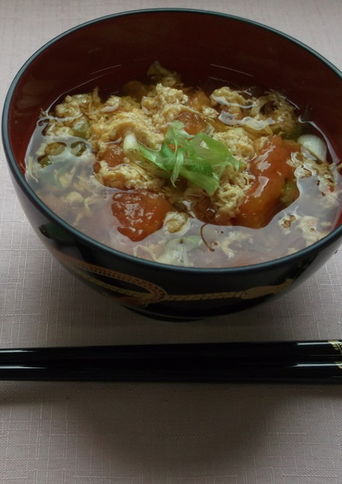 トマトのかきたま汁-レシピのメイン写真