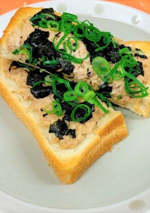 和風海苔ツナトースト-レシピのメイン写真