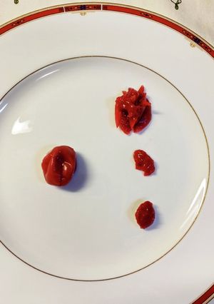 梅干し☆キッチンバサミで種外し-レシピのメイン写真