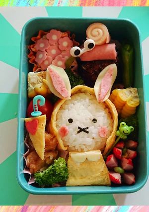 梅雨のキャラ弁☆-レシピのメイン写真