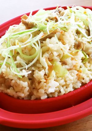 豚肉とキャベツのオイスターマヨごはん-レシピのメイン写真