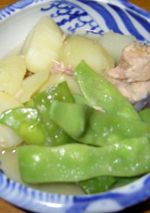 ◎モロッコいんげんのじゃが鮭煮◎-レシピのメイン写真