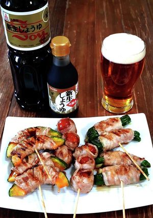 夏野菜の肉巻き-レシピのメイン写真