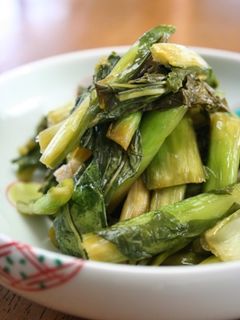 野沢菜の浅漬け-レシピのメイン写真